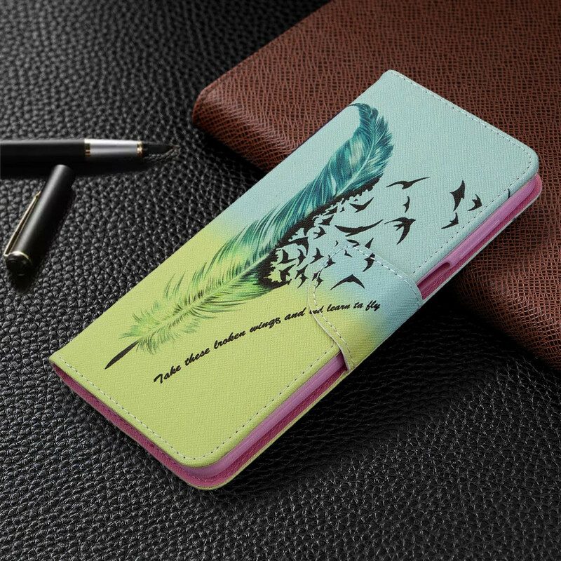 Folio Cover Xiaomi Redmi Note 9S / 9 Pro Impara A Volare