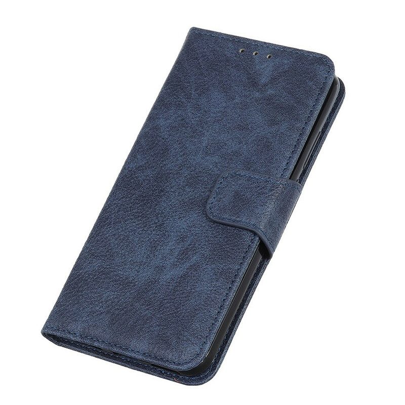 Folio Cover Xiaomi Redmi Note 9S / 9 Pro Litchi Ultra Ecopelle