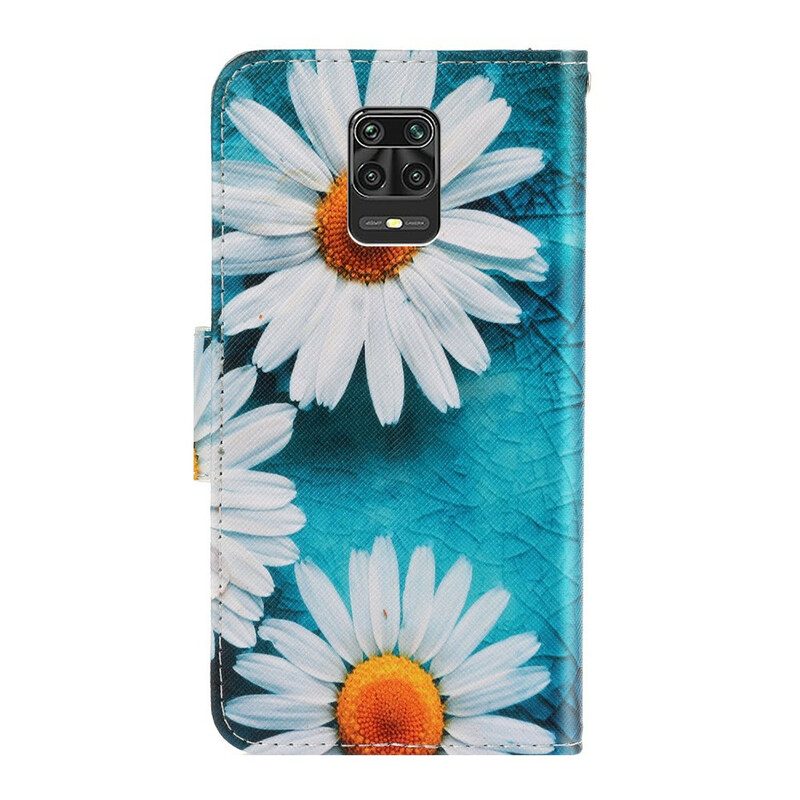 Folio Cover Xiaomi Redmi Note 9S / 9 Pro Margherite Perizoma