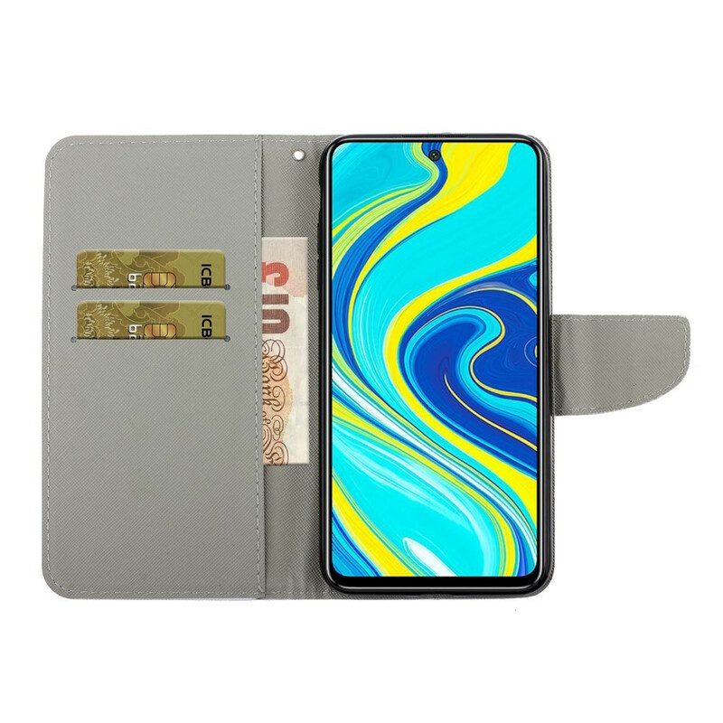 Folio Cover Xiaomi Redmi Note 9S / 9 Pro Margherite Perizoma