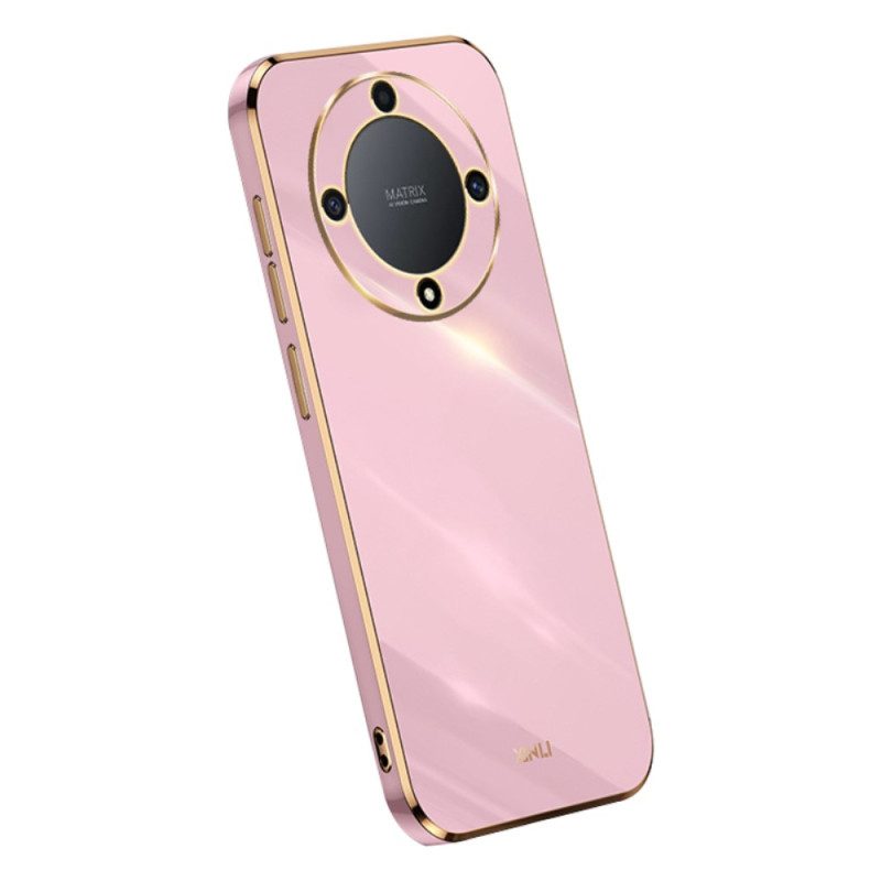 Cover Honor Magic 5 Lite Effetto Metallo Xinli