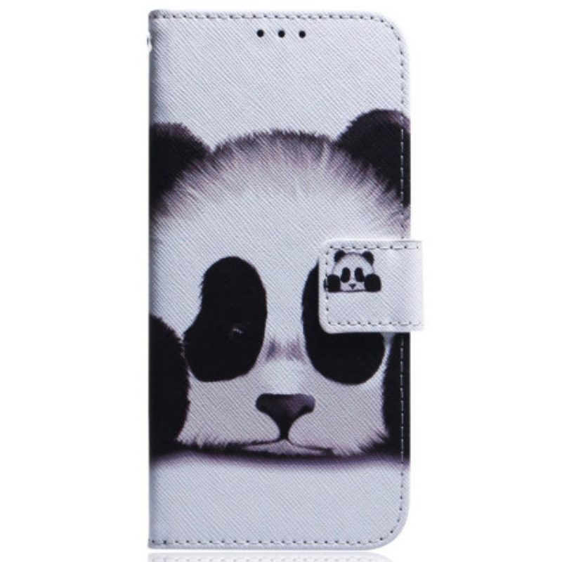 Custodia A Portafoglio Honor Magic 5 Lite Panda Strappy