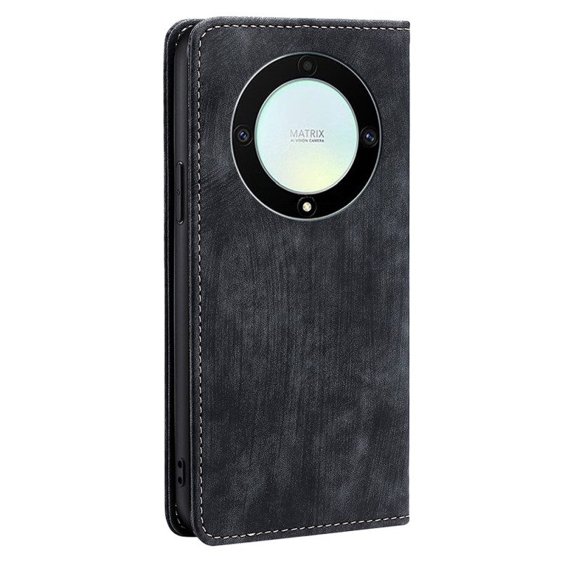 Folio Cover Honor Magic 5 Lite Custodia in pelle Rfid