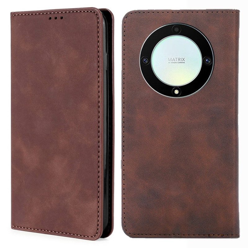 Folio Cover Honor Magic 5 Lite Custodia in pelle Vintage ▾