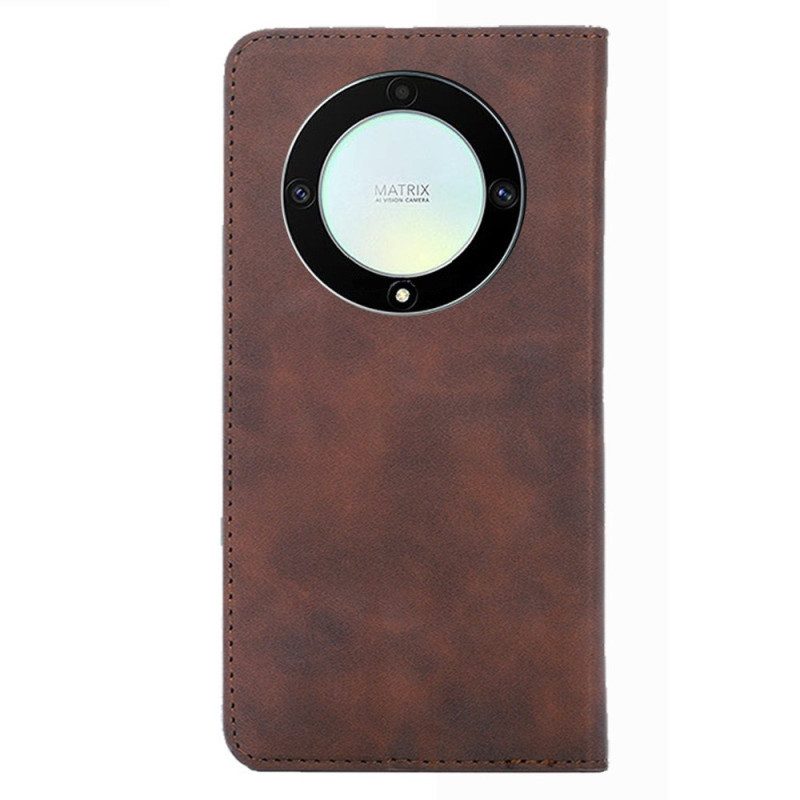 Folio Cover Honor Magic 5 Lite Custodia in pelle Vintage ▾