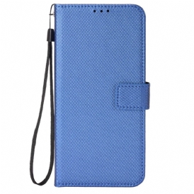 Folio Cover Honor Magic 5 Lite Elegante Finta Pelle Con Cinturino