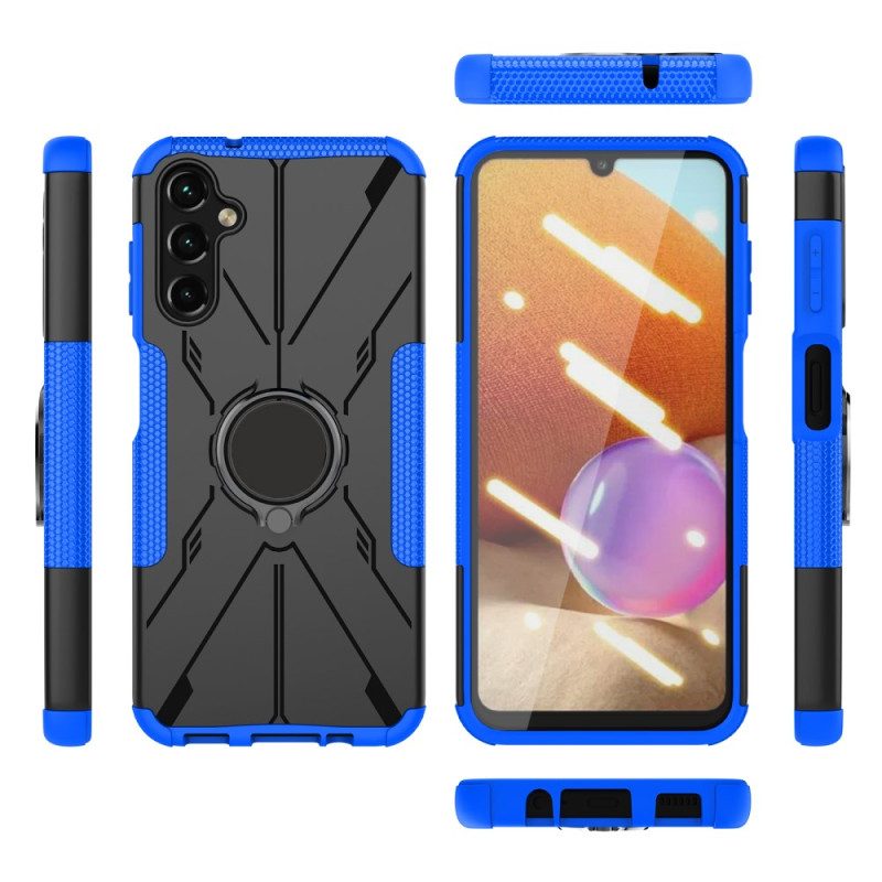 Cover Samsung Galaxy A14 / A14 5G Anello-supporto Bicolore