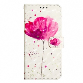 Cover Samsung Galaxy A14 / A14 5G Cinturino Papavero