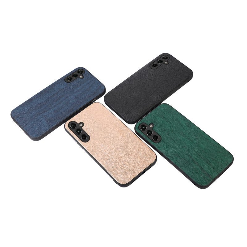 Cover Samsung Galaxy A14 / A14 5G Ecopelle Effetto Legno