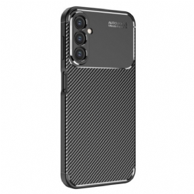 Cover Samsung Galaxy A14 / A14 5G Fibra Di Carbonio Flessibile