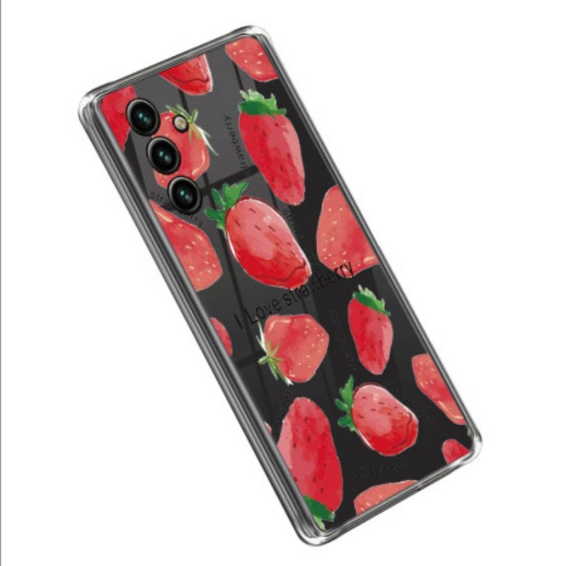 Cover Samsung Galaxy A14 / A14 5G Fragole Senza Soluzione Di Continuità