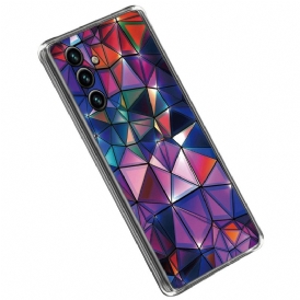 Cover Samsung Galaxy A14 / A14 5G Geometria Flessibile