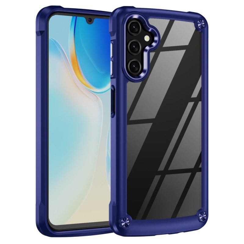 Cover Samsung Galaxy A14 / A14 5G Ibrido Con Lega Di Alluminio