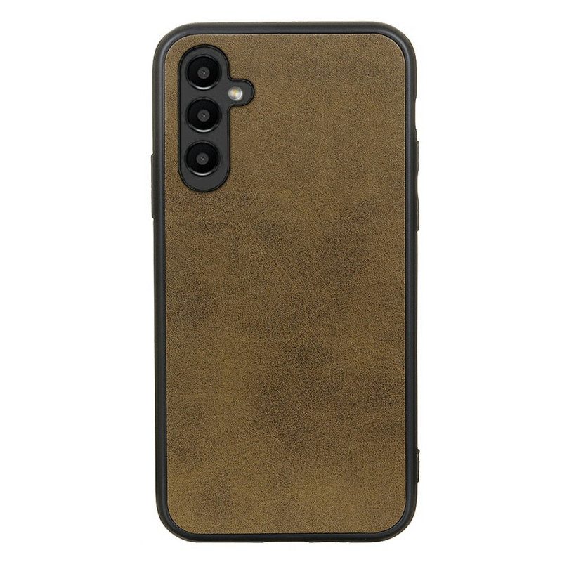 Cover Samsung Galaxy A14 / A14 5G Look Raffinato Effetto Pelle