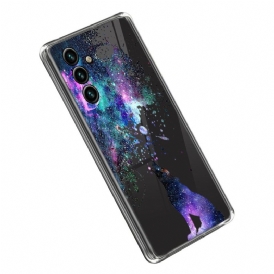 Cover Samsung Galaxy A14 / A14 5G Lupo Selvaggio Senza Soluzione Di Continuità