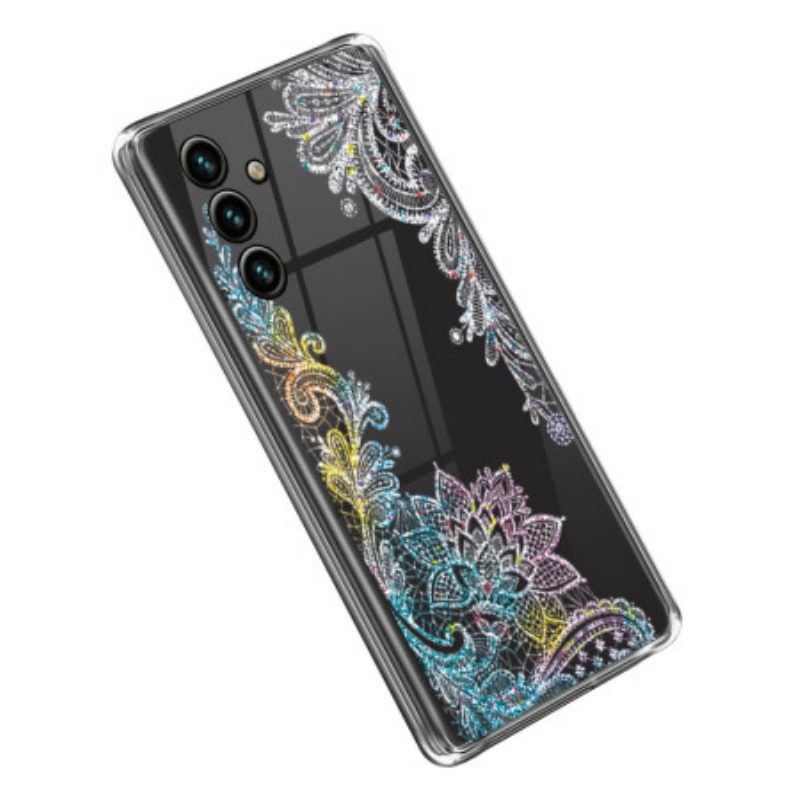 Cover Samsung Galaxy A14 / A14 5G Mandala Di Pizzo Senza Cuciture