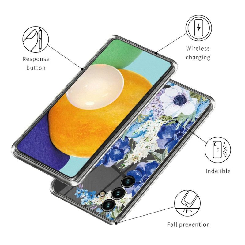 Cover Samsung Galaxy A14 / A14 5G Trasparente Vegetale