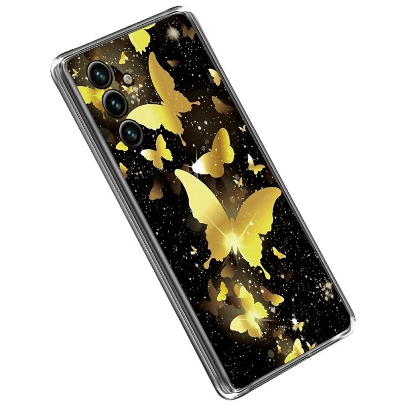 Cover Samsung Galaxy A14 / A14 5G Volo Di Farfalle