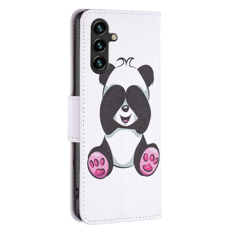 Custodia A Portafoglio Samsung Galaxy A14 / A14 5G Panda