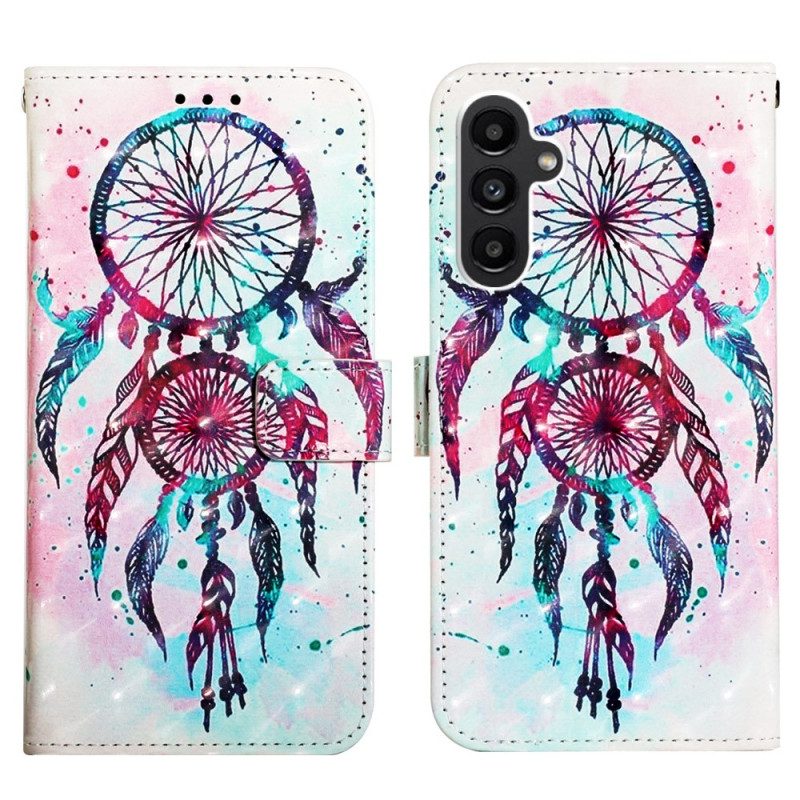 Folio Cover Samsung Galaxy A14 / A14 5G Cinghia Acchiappasogni