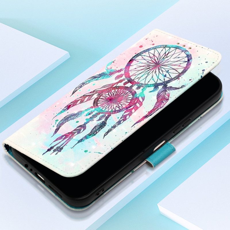 Folio Cover Samsung Galaxy A14 / A14 5G Cinghia Acchiappasogni