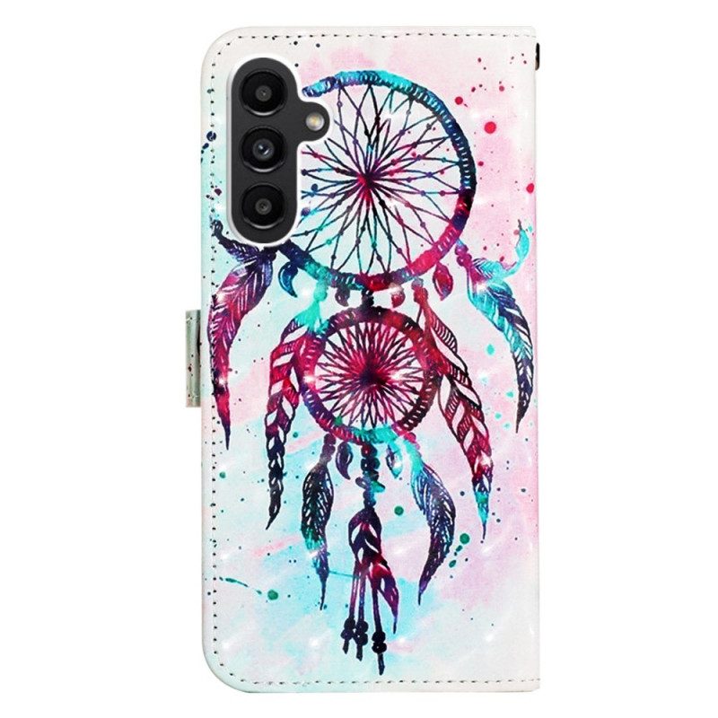 Folio Cover Samsung Galaxy A14 / A14 5G Cinghia Acchiappasogni