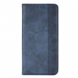 Folio Cover Samsung Galaxy A14 / A14 5G Custodia in pelle Classico D'epoca