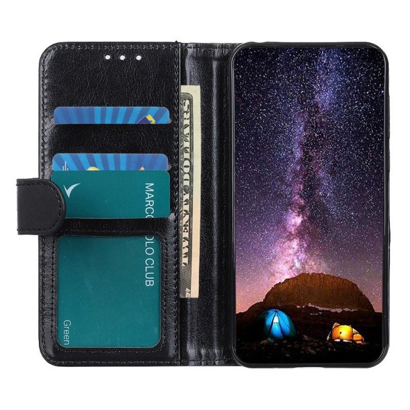 Folio Cover Samsung Galaxy A14 / A14 5G Finta Pelle Verniciata