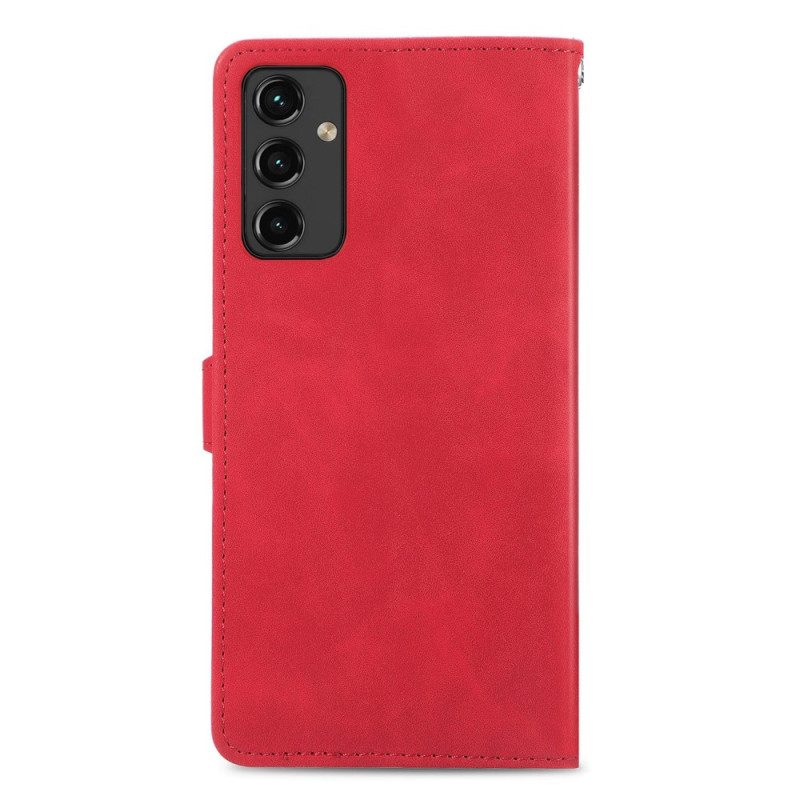 Folio Cover Samsung Galaxy A14 / A14 5G Portamonete In Pizzo