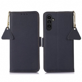 Folio Cover Samsung Galaxy A14 / A14 5G Rfid In Vera Pelle