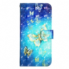 Folio Cover Samsung Galaxy A14 / A14 5G Splendide Farfalle Perizoma