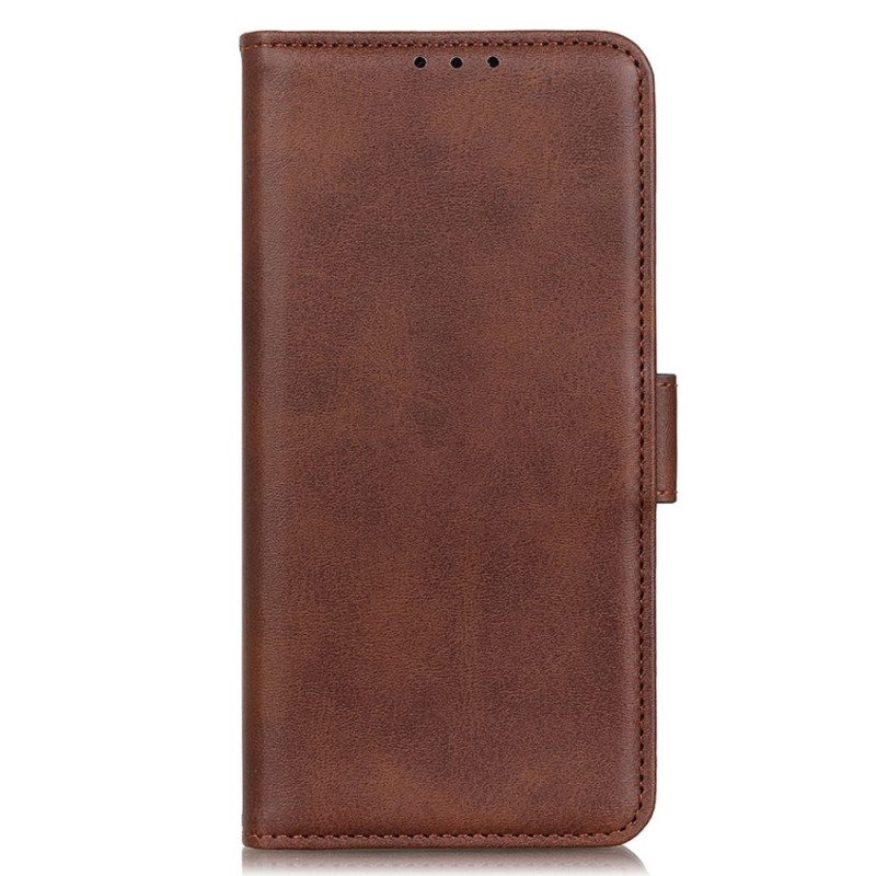 Custodia in pelle Sony Xperia Pro-I Folio Cover Doppio Lembo