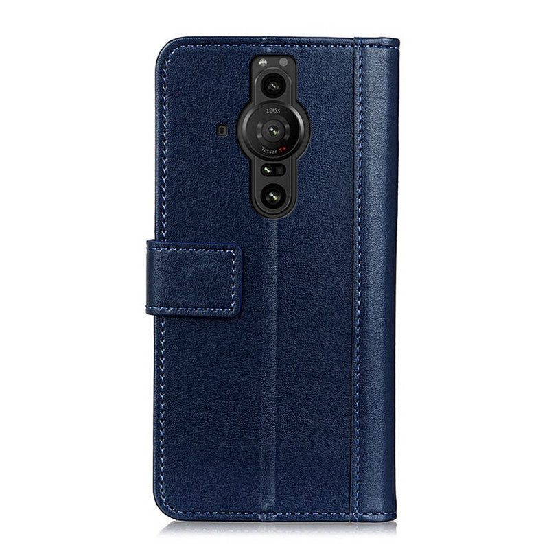 Custodia in pelle Sony Xperia Pro-I Stile In Pelle