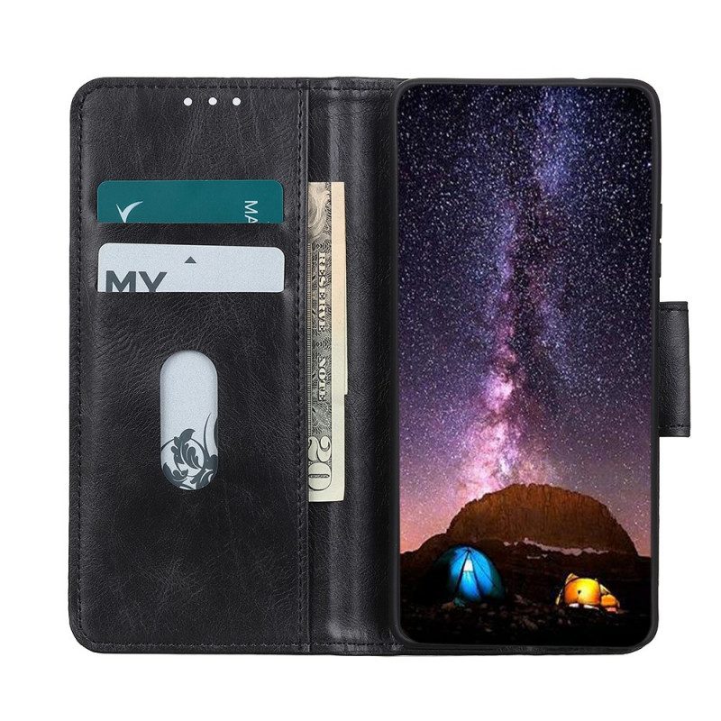 Folio Cover Sony Xperia Pro-I Chiusura Reversibile Effetto Pelle