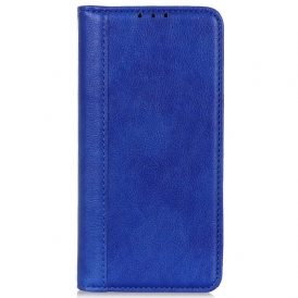 Folio Cover Sony Xperia Pro-I Custodia in pelle Eleganza Split Litchi Leather