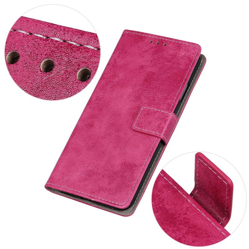 Folio Cover Sony Xperia Pro-I Effetto Pelle Vintage