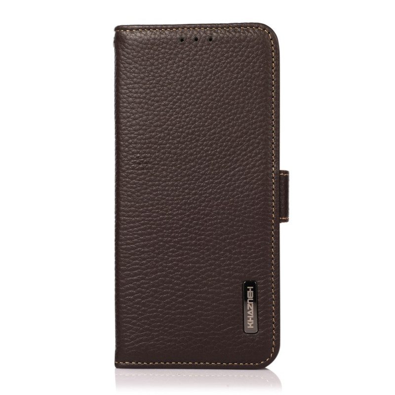 Folio Cover Sony Xperia Pro-I Pelle Litchi Khazneh Rfid