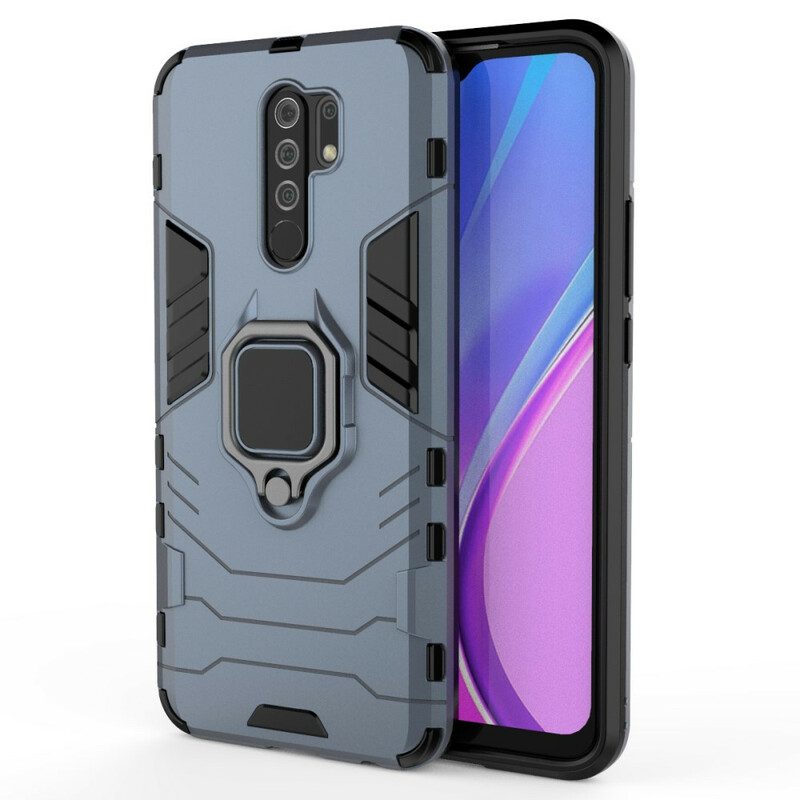 Cover Xiaomi Redmi 9 Anello Resistente