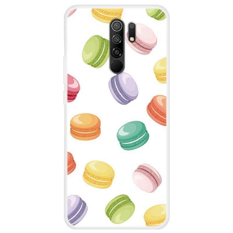 Cover Xiaomi Redmi 9 Dolci Macarons