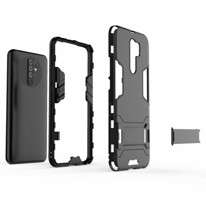 Cover Xiaomi Redmi 9 Linguetta Ultra Resistente