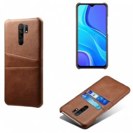 Cover Xiaomi Redmi 9 Titolare Della Carta