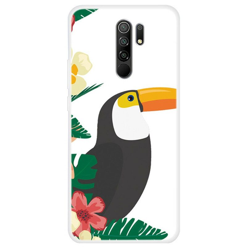 Cover Xiaomi Redmi 9 Tucano Nella Giungla