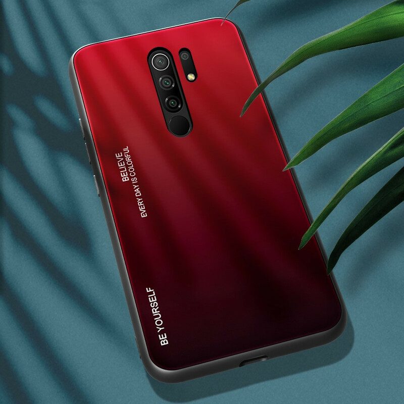 Cover Xiaomi Redmi 9 Vetro Temperato Sii Te Stesso