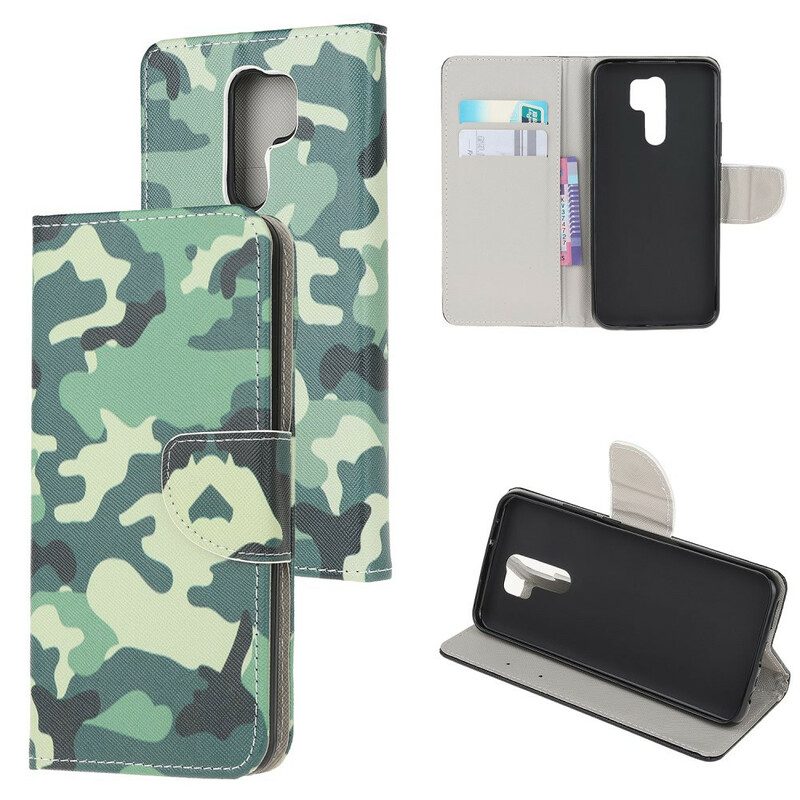 Custodia A Portafoglio Xiaomi Redmi 9 Camuffare