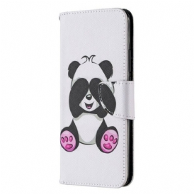 Custodia A Portafoglio Xiaomi Redmi 9 Divertimento Panda