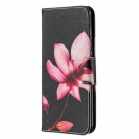Custodia A Portafoglio Xiaomi Redmi 9 Fiore Rosa