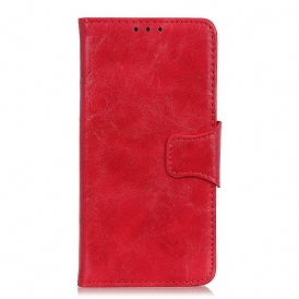 Custodia in pelle Xiaomi Redmi 9 Chiusura Reversibile In Pelle Crosta