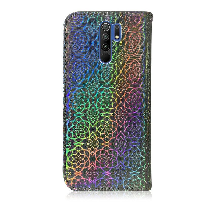 Custodia in pelle Xiaomi Redmi 9 Colore Puro