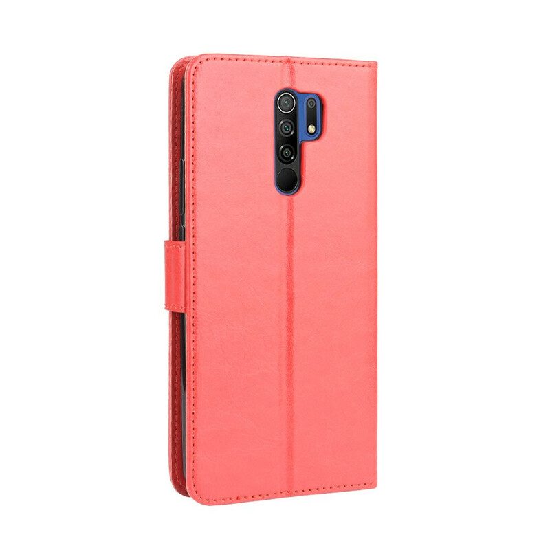 Custodia in pelle Xiaomi Redmi 9 Ecopelle Appariscente