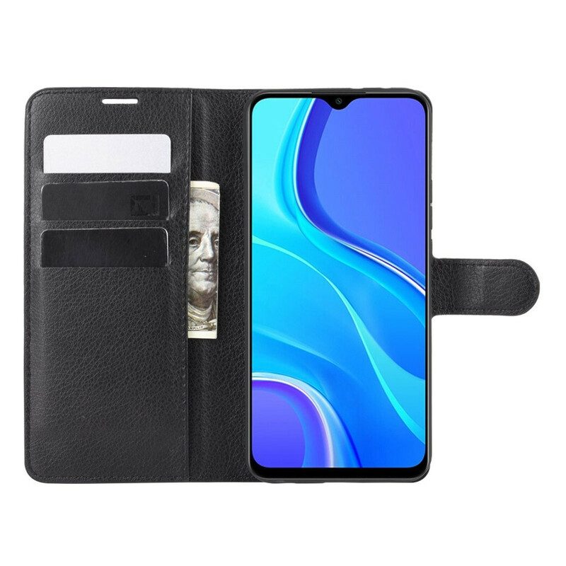 Custodia in pelle Xiaomi Redmi 9 Ecopelle Classica